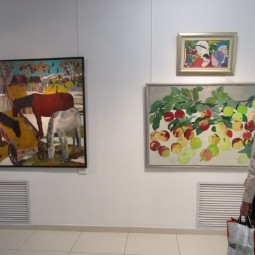Выставка художников галереи «Мирас»