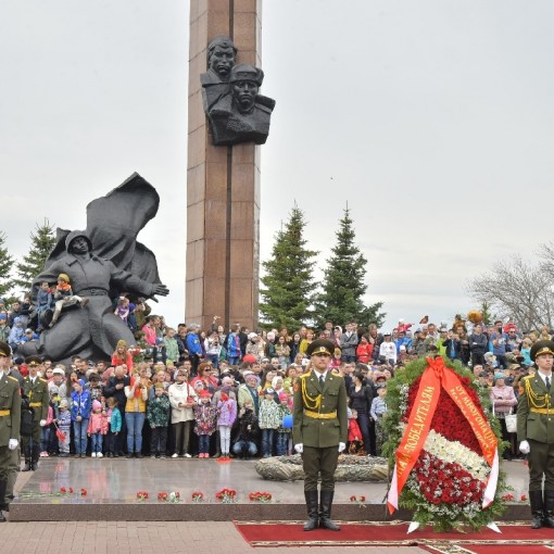 Празднование 76-й годовщины Победы