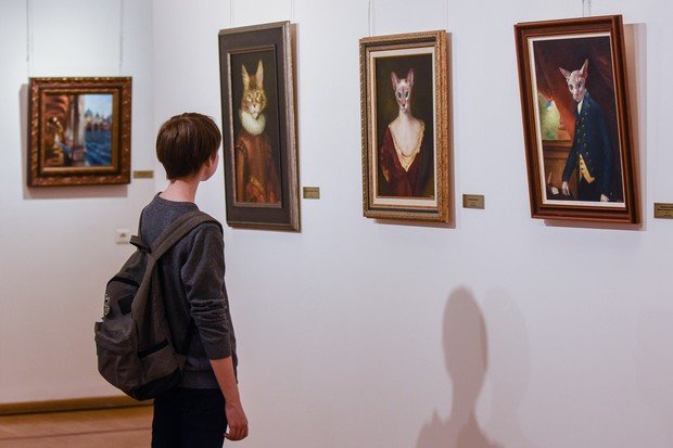 Выставка Никаса Сафронова