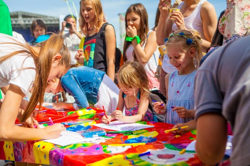 Детский праздник «Уфа – город детей, город семей»