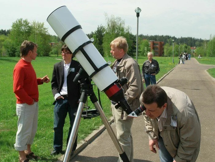 Наблюдения Солнца в телескоп 2023